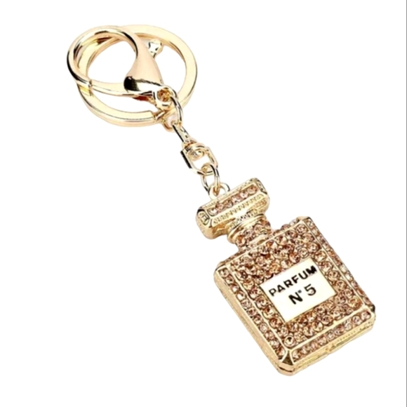 Purfume Bottle Bag Charm/Keychain - Picture 1 of 1